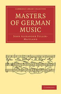 Cover image for Masters of German Music