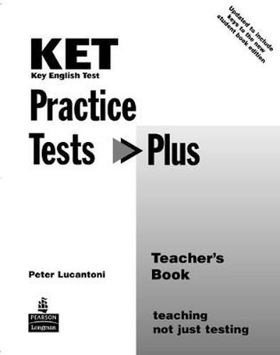 Cover image for KET Practice Tests Plus Teacher's Book New Edition