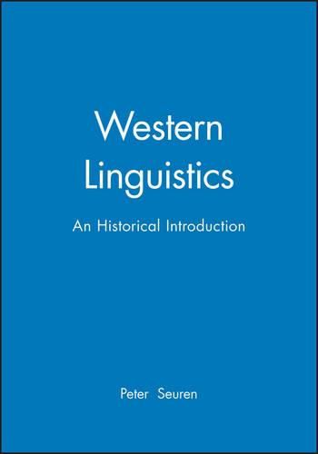 Cover image for A Western Linguistics: An Historical Introduction