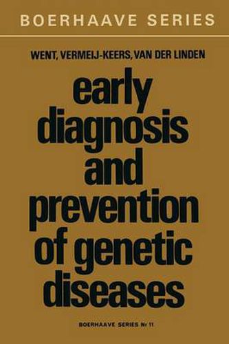 Cover image for Early Diagnosis and Prevention of Genetic Diseases