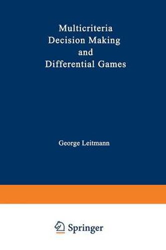 Cover image for Multicriteria Decision Making and Differential Games