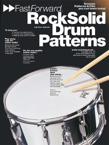 Cover image for Fast Forward: Rock Solid Drum Patterns