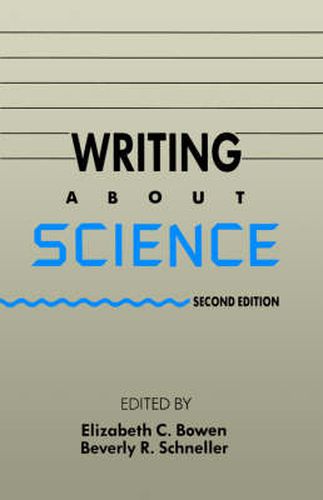 Cover image for Writing About Science