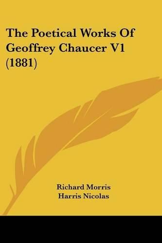 The Poetical Works of Geoffrey Chaucer V1 (1881)