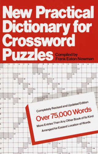 Cover image for New Practical Dictionary for Crossword Puzzles: More Than 75,000 Answers to Definitions