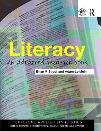 Cover image for Literacy: An Advanced Resource Book for Students