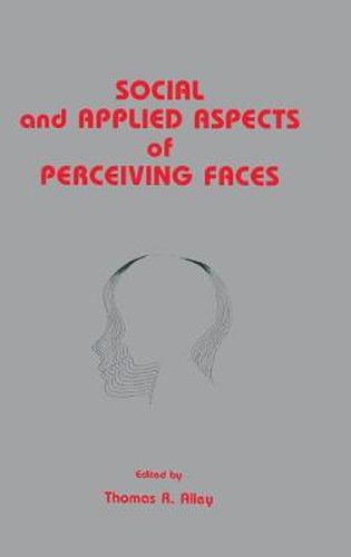 Cover image for Social and Applied Aspects of Perceiving Faces