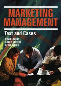 Cover image for Marketing Management: Text and Cases