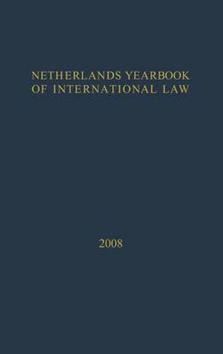 Cover image for Netherlands Yearbook of International Law - 2008