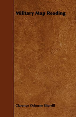 Cover image for Military Map Reading
