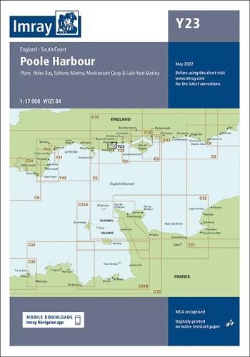 Cover image for Imray Chart Y23: Poole Harbour