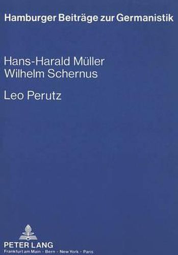 Cover image for Leo Perutz: Eine Bibliographie