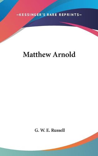 Matthew Arnold