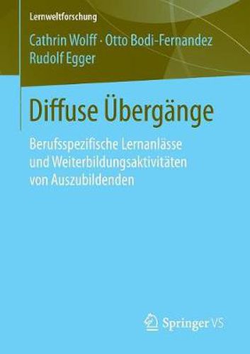 Cover image for Diffuse UEbergange: Berufsspezifische Lernanlasse Und Weiterbildungsaktivitaten Von Auszubildenden