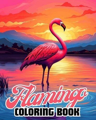 Cover image for Flamingo Coloring Book