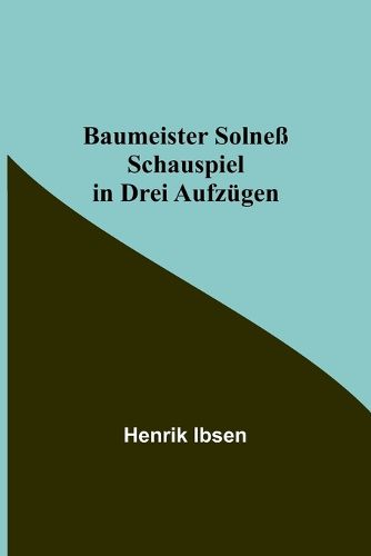 Cover image for Baumeister Solness