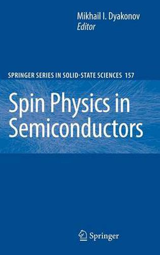 Cover image for Spin Physics in Semiconductors