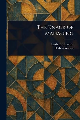 Cover image for The Knack of Managing