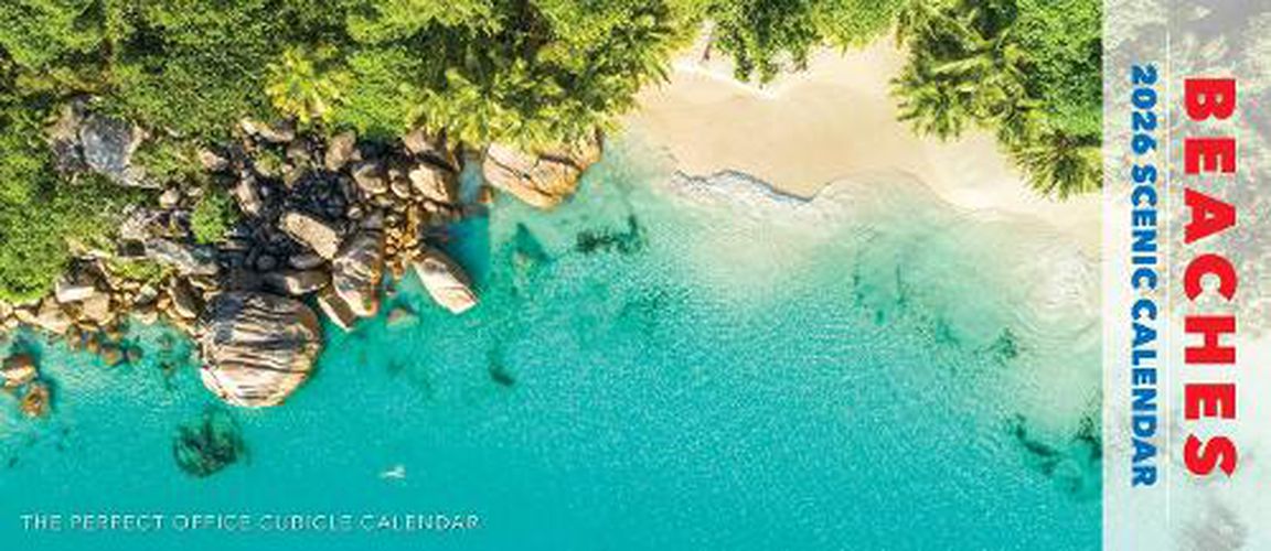 Cover image for Beaches 2026 Panoramic 15 X 6.5 Wall Calendar