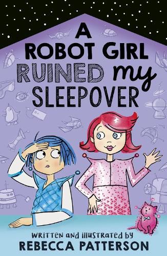 Cover image for A Robot Girl Ruined My Sleepover