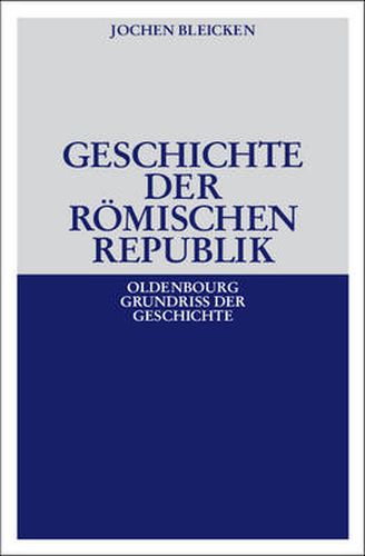 Geschichte Der Roemischen Republik