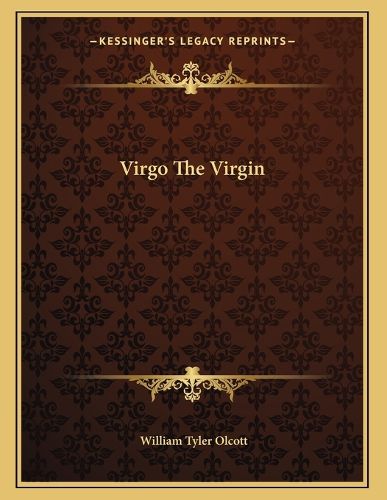 Cover image for Virgo the Virgin
