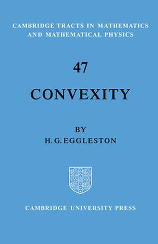 Cover image for Convexity