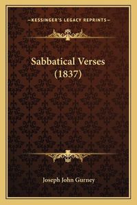 Cover image for Sabbatical Verses (1837)