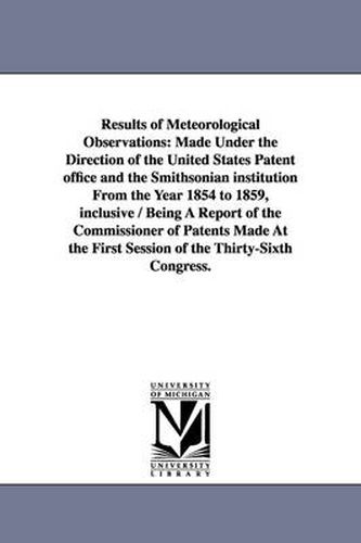 Results of Meteorological Observations