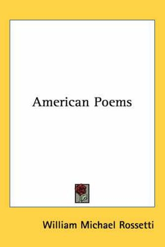 Cover image for American Poems