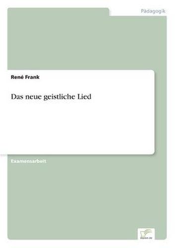 Cover image for Das neue geistliche Lied