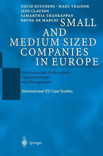 Cover image for Small and Medium Sized Companies in Europe: Environmental Performance, Competitiveness and Management: International EU Case Studies