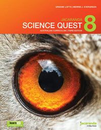 Cover image for Jacaranda Science Quest 8 3e Australian curriculum learnON & print
