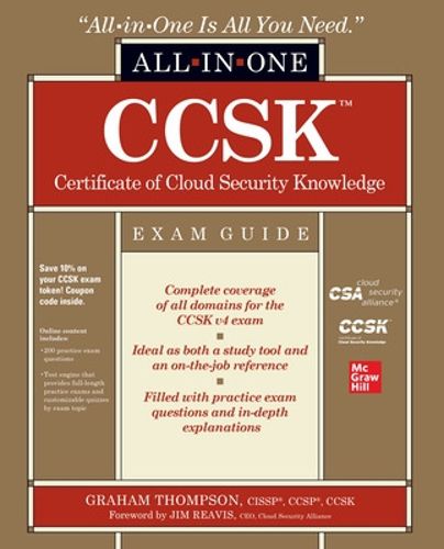 Cover image for CCSK Certificate of Cloud Security Knowledge All-in-One Exam Guide