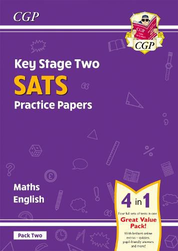 New KS2 Maths & English SATS Practice Papers: Pack 2 - for the 2023 tests (with free Online Extras)