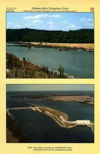 Cover image for Alabama River Navigation Charts, Alabama River to Head of Navigation on the Coosa and Tallapossa Rivers