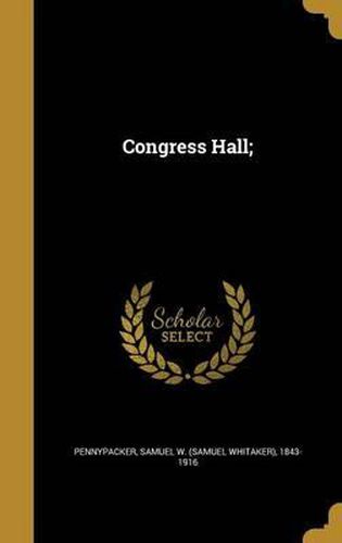 Cover image for Congress Hall;