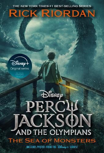 Cover image for Percy Jackson and the Olympians, Book Two: Sea of Monsters Disney+ Tie in Edition