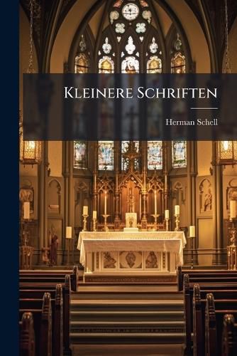 Cover image for Kleinere Schriften