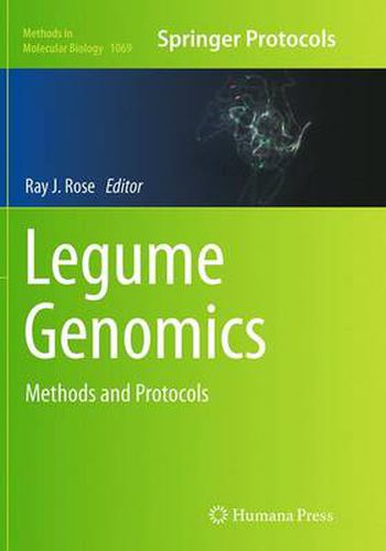 Cover image for Legume Genomics: Methods and Protocols