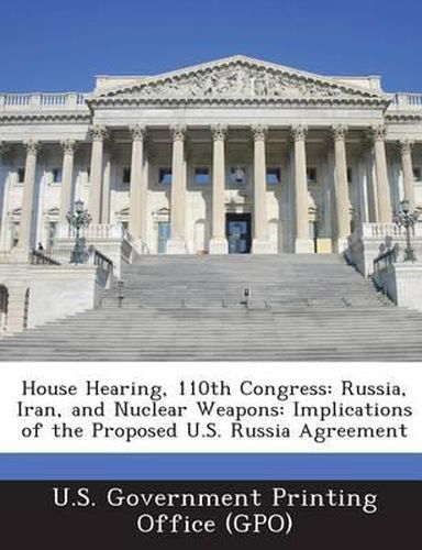 Cover image for House Hearing, 110th Congress