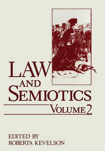 Cover image for Law and Semiotics: Volume 2