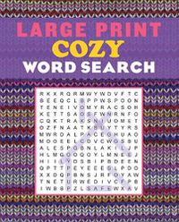Cover image for Large Print Cozy Word Search