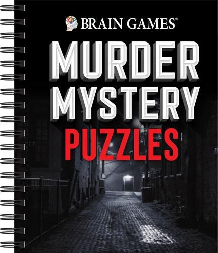 Cover image for Brain Games - Murder Mystery Puzzles