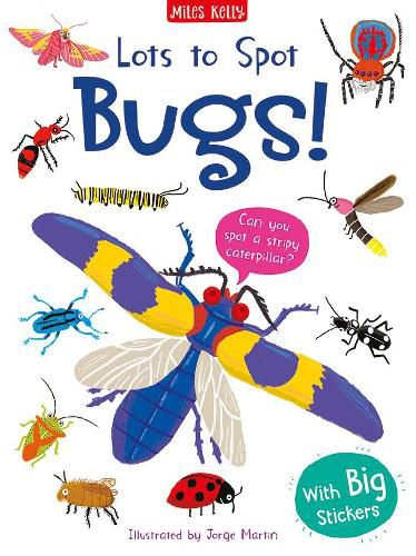 Cover image for Lots to Spot Sticker Book: Bugs!