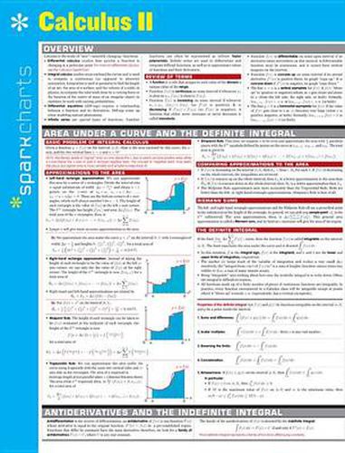 Cover image for Calculus II SparkCharts