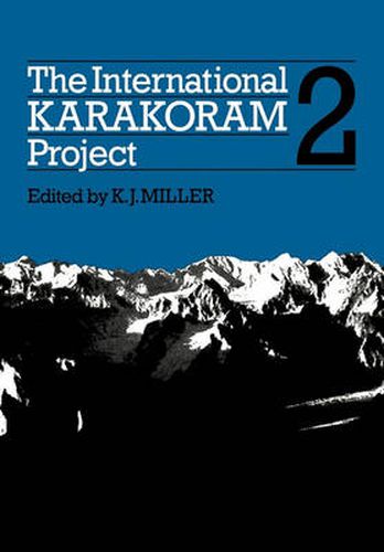 Cover image for The International Karakoram Project: Volume 2