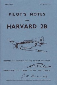 Cover image for Air Ministry Pilot's Notes