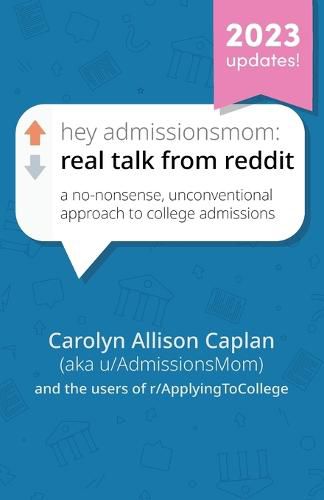 Cover image for Hey AdmissionsMom: Real Talk from Reddit