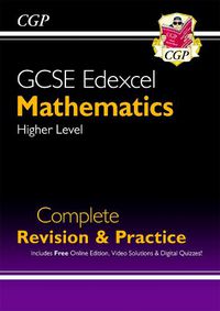 Cover image for GCSE Maths Edexcel Complete Revision & Practice: Higher inc Online Ed, Videos & Quizzes